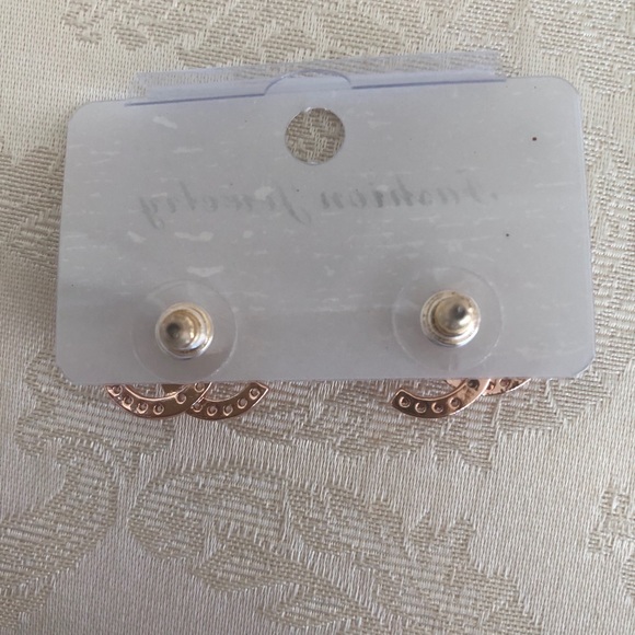 Zircon earrings - Picture 4 of 7